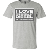 I Love The Smell Of Diesel In The Morning Shirt - Mechanic Trucker Tee - Luxurious Inspirations
