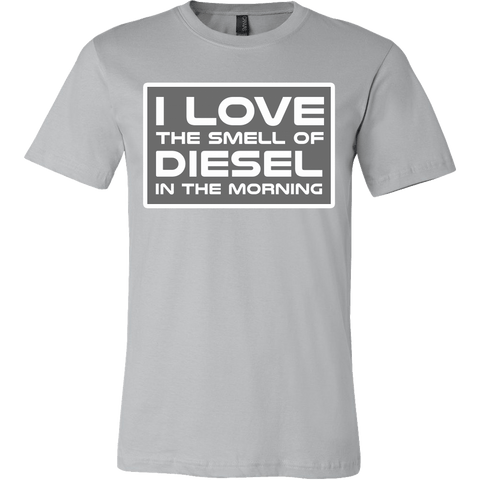 I Love The Smell Of Diesel In The Morning Shirt - Mechanic Trucker Tee - Luxurious Inspirations