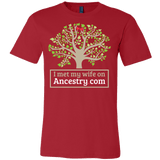 I Met My Wife On Ancestry.com Shirt - Funny Offensive Tee - Luxurious Inspirations