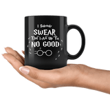 I solemnly swear that I am up to no good Mug - Funny Harry Magic Wizard World Upto Joke Coffee Cup - Luxurious Inspirations
