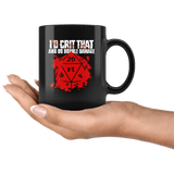 I'd Crit That Double Damage Mug - Funny DND D&D DM D20 RPG Coffee Cup - Luxurious Inspirations