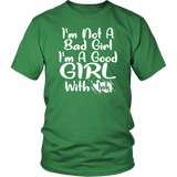 I'M not a bad girl i'm good with ink Funny Girls Gift Tshirt - Luxurious Inspirations