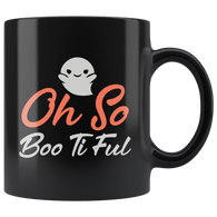 Oh So BooTiFul Halloween Witches Ghost Costumes Children Candy Trick or Treat Makeup Mug Coffee Cup - Luxurious Inspirations