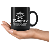 Rangers If It Walks I Can Track It If It Can't Be Tracked I'll Find It Anyways Coffee Cup Mug - Luxurious Inspirations