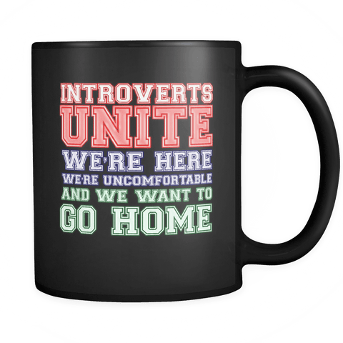 Introverts Unite Mug - Luxurious Inspirations