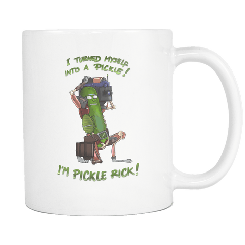 It's Pickle Rick Mug - Funny Morty Animation Cartoon Fan High-End Coffee Cup - Luxurious Inspirations