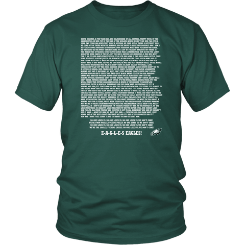Jason Kelce Speech Eagles Shirt - Luxurious Inspirations