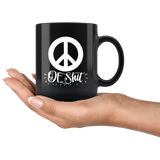 Peace of shit symbolic piece no good crap garbage coffee cup mug - Luxurious Inspirations