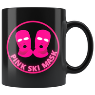 Pink Ski Mask Mug - Binge Prints