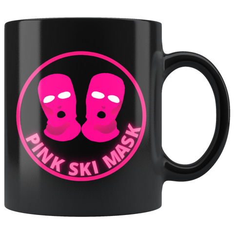 Pink Ski Mask Mug - Binge Prints