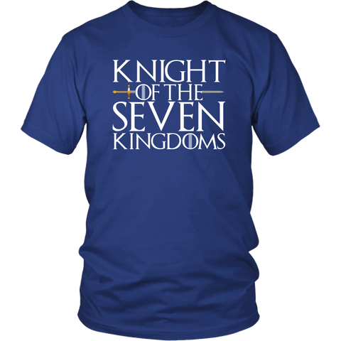 Knight Of The Seven Kingdoms T-Shirt - Brienne Thrones Fan Dragons Tee Shirt - Luxurious Inspirations