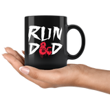 Run DND rpg d20 d2 critical hit miss dice coffee cup mug - Luxurious Inspirations