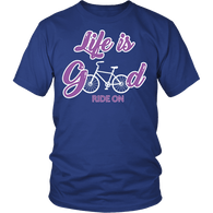 Life Is Good Bike Shirt - Bicycle Cycling Cyclist Racing Race Tee - Luxurious Inspirations