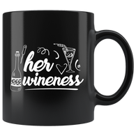 Her wineness alcohol wine royal coffee cup mug - Luxurious Inspirations