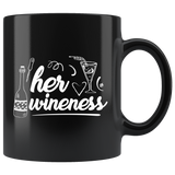 Her wineness alcohol wine royal coffee cup mug - Luxurious Inspirations