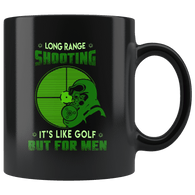 Long Range Shooting It's Like Golf But For Men Mug - Luxurious Inspirations