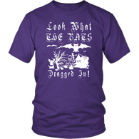 Look What The Bats Dragged In Halloween Goth Gothic Scary Horror T-Shirt - Luxurious Inspirations