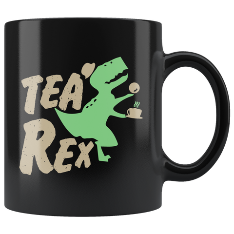 Tea Rex Dinosaur Coffee Cup Mug - Luxurious Inspirations