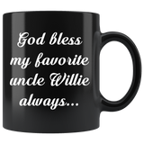 God Bless Uncle Willie Mug - Binge Prints