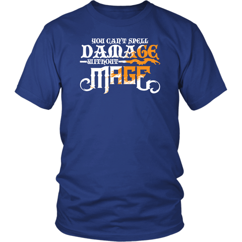 Mage Damage DND Shirt - Luxurious Inspirations