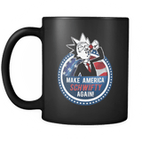 Make America Get Schwifty Again Mug - Rick & Morty Fan Tee For 2020 President Coffee Cup - Luxurious Inspirations