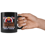 Make America Great Again Trump Nuke Tweet Button Mug - Funny Comic POTUS President Coffee Cup - Luxurious Inspirations