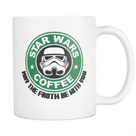 May The Froth Be With You Star Wars Mug - Perfect Gift For Birthday Men Women Present Friend - Luxurious Inspirations