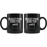 Midget Porn Director Mug - Funny Adult Humor Offensive Vulgar Sex Coffee Cup - Luxurious Inspirations