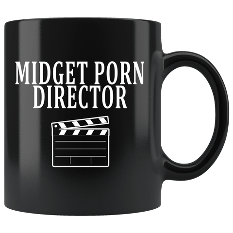 Midget Porn Director Mug - Funny Adult Humor Offensive Vulgar Sex Coffee Cup - Luxurious Inspirations