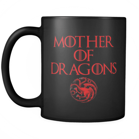 Mother Of Dragons Mug - Game Of Thrones Khaleesi House Targaryen Sigil - Luxurious Inspirations
