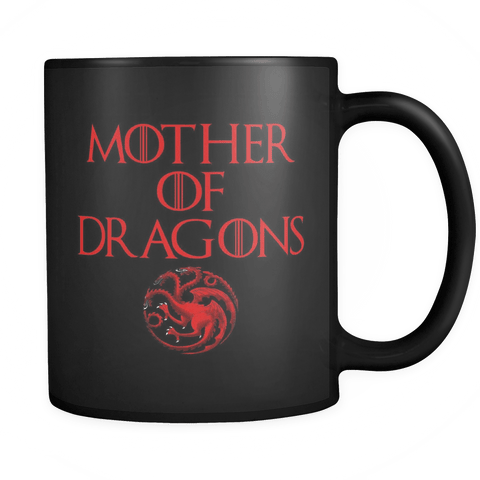 Mother Of Dragons Mug - Game Of Thrones Khaleesi House Targaryen Sigil - Luxurious Inspirations