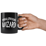 Mugglefucking Wizard Mug - Funny Not Today Mugglefucker Slythershit Ravencrap Hufflefuck Gryffindamn Vulgar Coffee Cup - Luxurious Inspirations