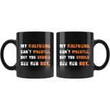 My Girlfriend Can't Wrestle But You Should See Her Box Funny Adult Humor Mug - Offensive Rude Coffee Cup - Luxurious Inspirations