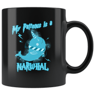 My Patronus Is A Narwhal Mug - Funny Wizard Magical Unicorn Of The Sea Coffee Cup - Luxurious Inspirations