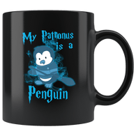 My Patronus Is A Penguin Mug - Funny Wizard Winter Animal Loving Penguins Zoo Coffee Cup - Luxurious Inspirations