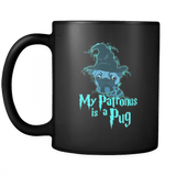 My Patronus Is A Pug Mug - 2018 Wizard Magic Lovers Cute Animal Pugs Coffee Cup - Luxurious Inspirations