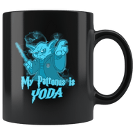 My Patronus Is Yoda Mug - Funny Parody Coffee Cup - Luxurious Inspirations