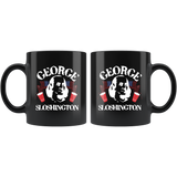 George Sloshington Washington President July 4th beer mug coffee cup - Luxurious Inspirations