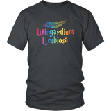 Wingaydium Lesbiosa Funny Parody Harry Gay Lesbian LGBT Pride LGBTQ Bisexual Leviosa T-Shirt - Luxurious Inspirations