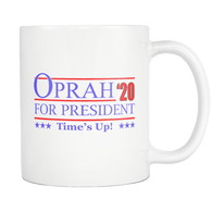 Oprah 2020 For President Mug - Hoperah Hope Time's Up Election Anti-Trump Coffee Cup - Luxurious Inspirations
