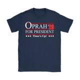 Oprah 2020 For President Shirt - Hoperah Hope Time's Up Election Anti-Trump Womens Tee - Luxurious Inspirations