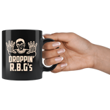 Droppin' R.B.G's women rights Ruth Bader Ginsburg supreme court coffee cup mug - Luxurious Inspirations