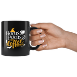 Hocus Pocus I need coffee to focus halloween caffeine coffee cup mug - Luxurious Inspirations