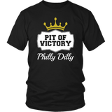 Philly Dilly Pit Of Victory Tee Shirt - Funny Football Philadelphia Philly! Football Fans T-Shirt - Luxurious Inspirations