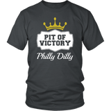 Philly Dilly Pit Of Victory Tee Shirt - Funny Football Philadelphia Philly! Football Fans T-Shirt - Luxurious Inspirations