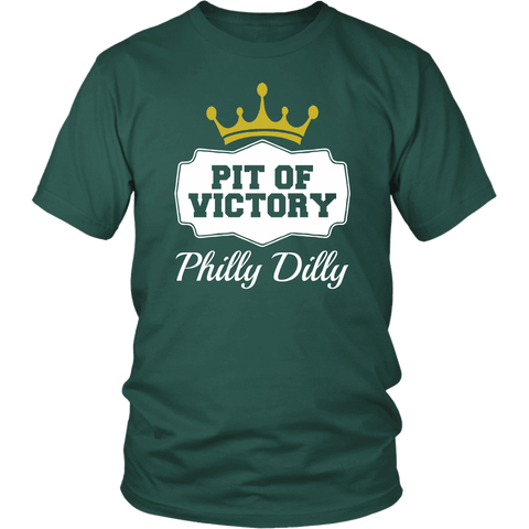 Philly Dilly Pit Of Victory Tee Shirt - Funny Football Philadelphia Philly! Football Fans T-Shirt - Luxurious Inspirations