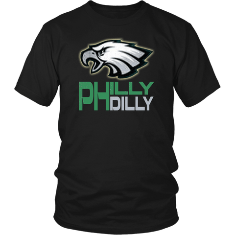 Philly Dilly Tee Shirt - Funny Football Philadelphia Philly! Football Fans T-Shirt - Luxurious Inspirations