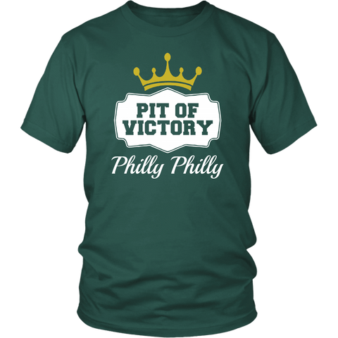 Philly Philly! Pit Of Victory Tee Shirt - Funny Football Philadelphia Dilly Football Fans T-Shirt - Luxurious Inspirations