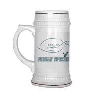 Philly Special Dilly Mug Beer Stein - Funny 4Th And Goal Fan Glass - Luxurious Inspirations