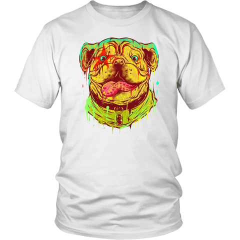 Pitbull Art Dog Lover T-Shirt - Luxurious Inspirations